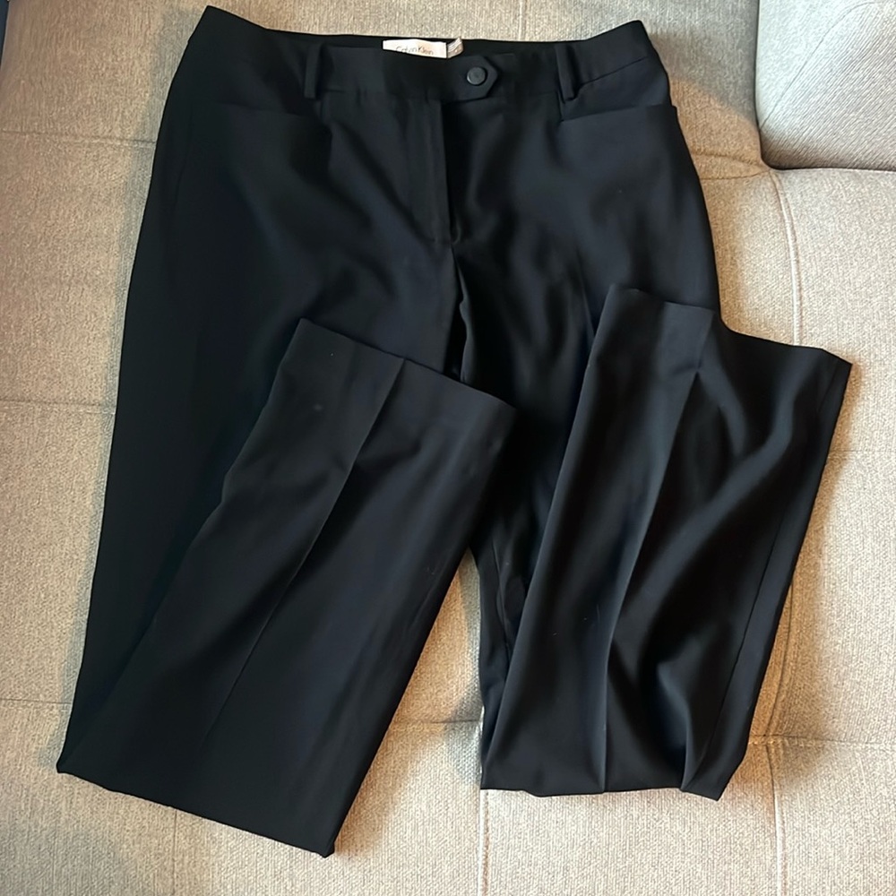 Calvin Klein Modern Fit Black Slacks